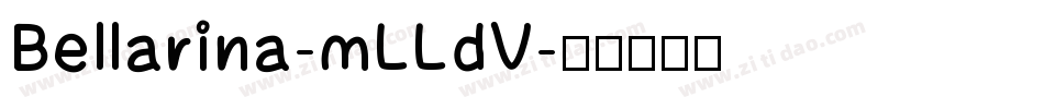 Bellarina-mLLdV字体转换