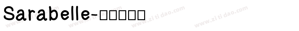 Sarabelle字体转换