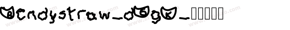 Bendystraw-dGgK字体转换