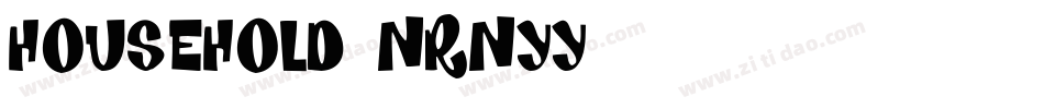 Household-nRnyY字体转换