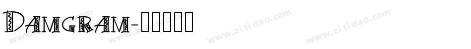Damgram字体转换
