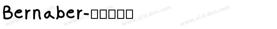 Bernaber字体转换