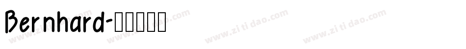 Bernhard字体转换