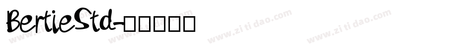 BertieStd字体转换