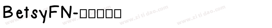 BetsyFN字体转换