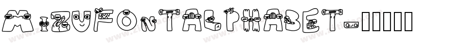 MizuFontAlphabet字体转换