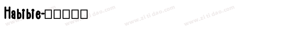 Habibie字体转换