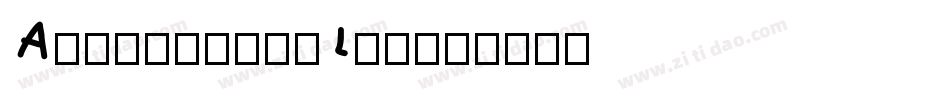 AdroitURWTLig字体转换