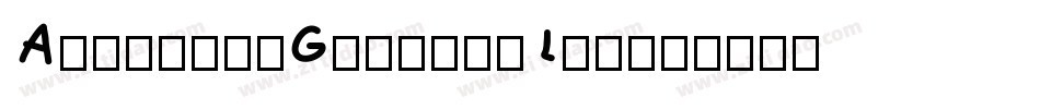 AmericanGotURWTLig字体转换
