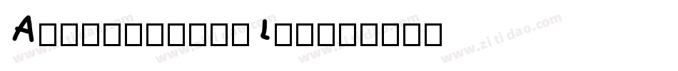 AntiqueOliTLig字体转换