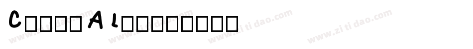 CorpoALig字体转换