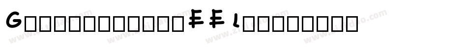 GaramondNo4TEELig字体转换