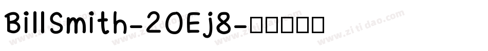 BillSmith-2OEj8字体转换