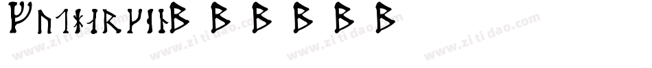 Futharken字体转换