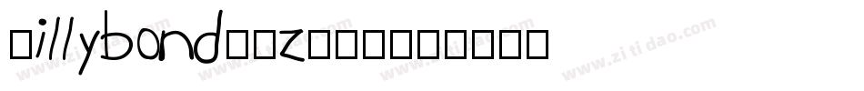 Billybond-3zZYM字体转换