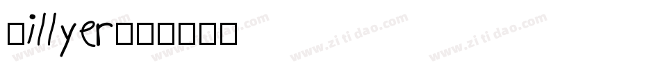 Billyer字体转换