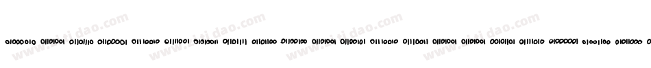 BinarySoldiersii-zALX字体转换