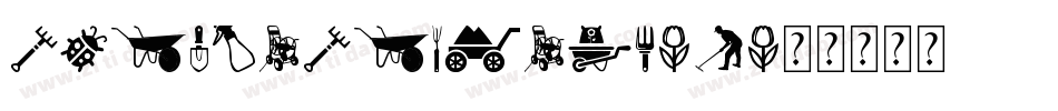 GardenGrownUS-D字体转换