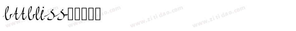 bttbliss字体转换