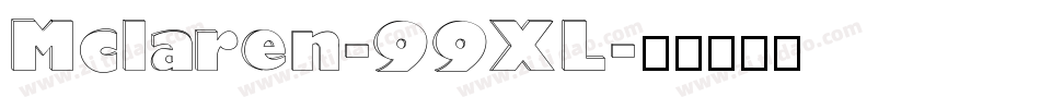 Mclaren-99XL字体转换