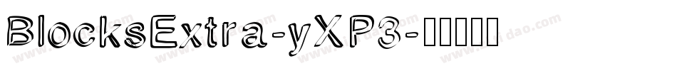 BlocksExtra-yXP3字体转换