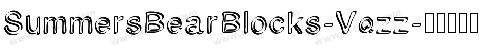 SummersBearBlocks-Vqzz字体转换
