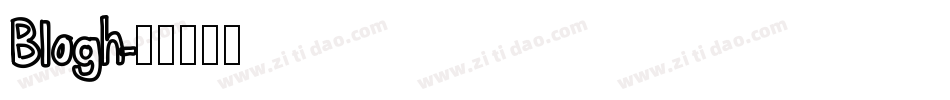 Blogh字体转换