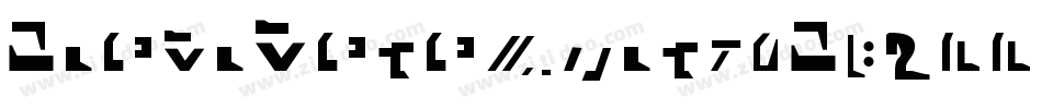 GiediDecepticonGraffiti-ge04字体转换
