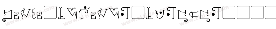 Giedi-Ancient-Autobot字体转换