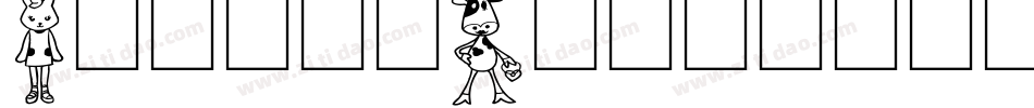 Super-Toons字体转换