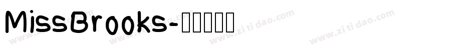 MissBrooks字体转换
