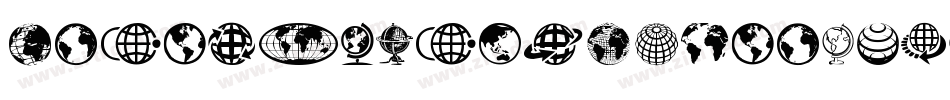 GlobeExCondL-Oblique字体转换