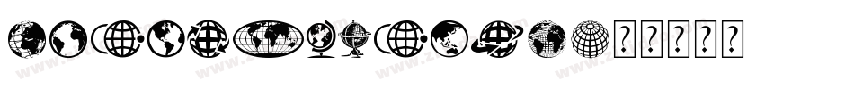 GlobeExCondL字体转换