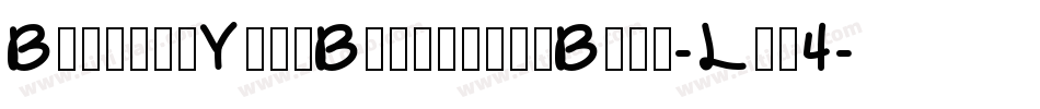 BeneathYourBeautifulBold-Lqz4字体转换