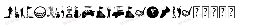 ClubGolfInverse-dP1x字体转换