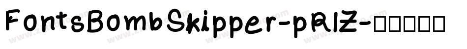 FontsBombSkipper-pRlZ字体转换