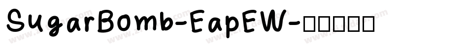 SugarBomb-EapEW字体转换
