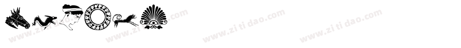 HemicoGreekRegular-YWZ8字体转换