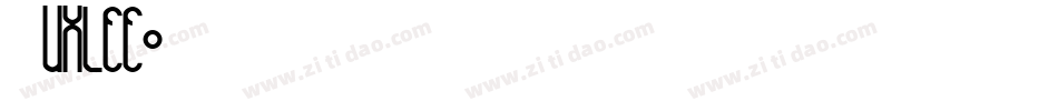 Huxlee字体转换