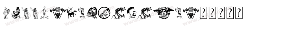 Greek-Mythology字体转换