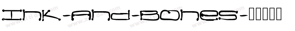 Ink-And-Bones字体转换