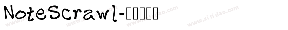 NoteScrawl字体转换