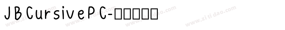 JBCursivePC字体转换