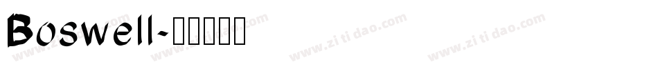 Boswell字体转换
