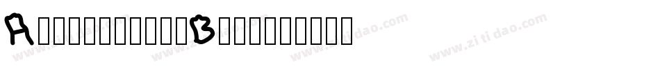 Acroscript-Boyd字体转换