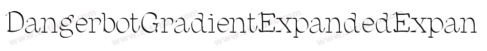 DangerbotGradientExpandedExpanded-ZBoZ字体转换