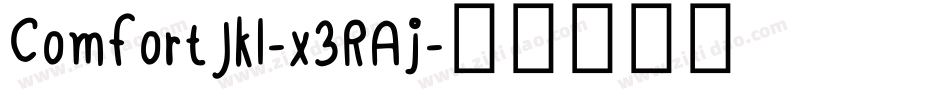 ComfortJkl-x3RAj字体转换