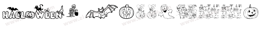 CF-Halloween字体转换