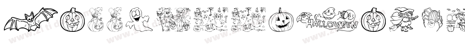 HalloweenParty-z2da字体转换