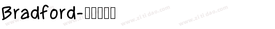 Bradford字体转换